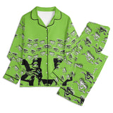 Dreams Awake Pajama Set (Neon)