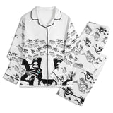 Dreams Awake Pajama Set (Neon)