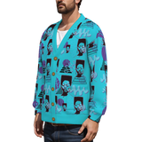 Hitop Squiggle Girl Cardigan (Neon)