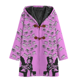 Dreams Awake Long Tog Coat (Neon)
