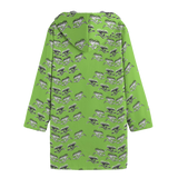 Dreams Awake Long Tog Coat (Neon)