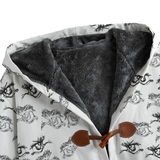 Dreams Awake Long Tog Coat (Neon)