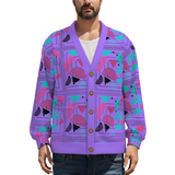 Slices Cardigan (Neon)