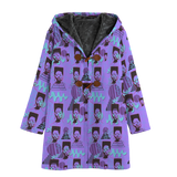 Hitop Squiggle Girl Long Tog Coat (Neon)