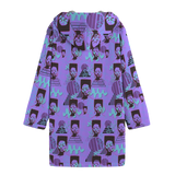 Hitop Squiggle Girl Long Tog Coat (Neon)