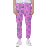 Diamonds Meow Barely Straight Jogger (NEON)