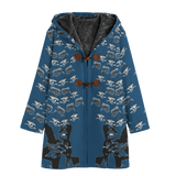 Dreams Awake Long Tog Coat (Shadow)