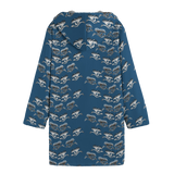Dreams Awake Long Tog Coat (Shadow)