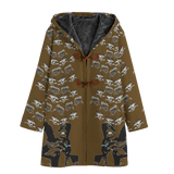 Dreams Awake Long Tog Coat (Shadow)