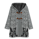 Dreams Awake Long Tog Coat (Shadow)