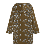 Dreams Awake Long Tog Coat (Shadow)
