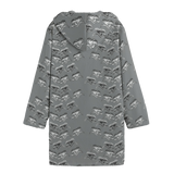Dreams Awake Long Tog Coat (Shadow)