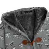 Dreams Awake Long Tog Coat (Shadow)