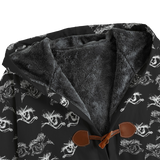 Dreams Awake Long Tog Coat (Shadow)
