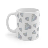 Diamonds Meow Mug
