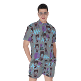 Hitop Squiggle Girl Short Jumpsuit