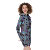 Hitop Squiggle Girl Hoodie Dress