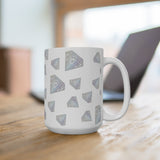Diamonds Meow Mug