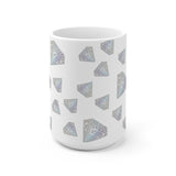 Diamonds Meow Mug
