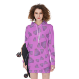 Diamonds Meow Hoodie Dress