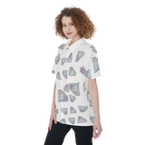 Diamonds Meow Short Sleeve Shirt