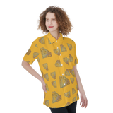 Diamonds Meow Short Sleeve Shirt