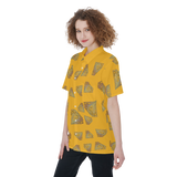 Diamonds Meow Short Sleeve Shirt