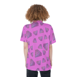 Diamonds Meow Short Sleeve Shirt