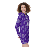 Diamonds Meow Hoodie Dress