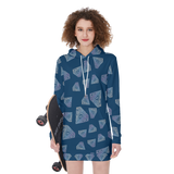 Diamonds Meow Hoodie Dress