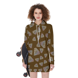 Diamonds Meow Hoodie Dress