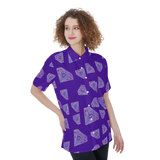 Diamonds Meow Short Sleeve Shirt