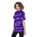 Diamonds Meow Short Sleeve Shirt