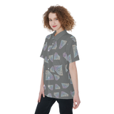 Diamonds Meow Short Sleeve Shirt