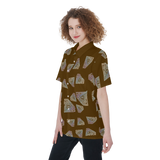 Diamonds Meow Short Sleeve Shirt