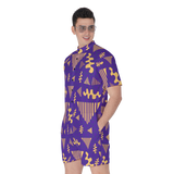 Gridlock Short Jumpsuit