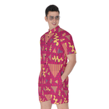 Gridlock Short Jumpsuit