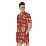 Gridlock Short Jumpsuit