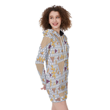 Gridlock Hoodie Dress