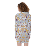 Gridlock Hoodie Dress