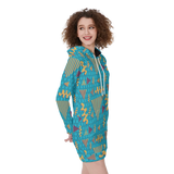 Gridlock Hoodie Dress