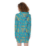 Gridlock Hoodie Dress
