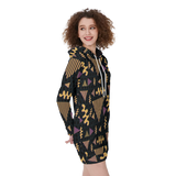 Gridlock Hoodie Dress