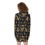 Gridlock Hoodie Dress