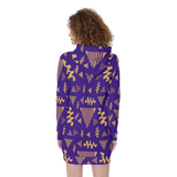 Gridlock Hoodie Dress