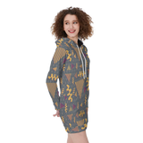 Gridlock Hoodie Dress