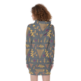 Gridlock Hoodie Dress