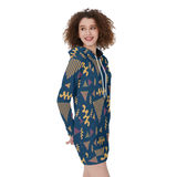 Gridlock Hoodie Dress