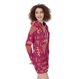 Gridlock Hoodie Dress