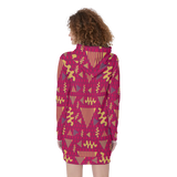 Gridlock Hoodie Dress